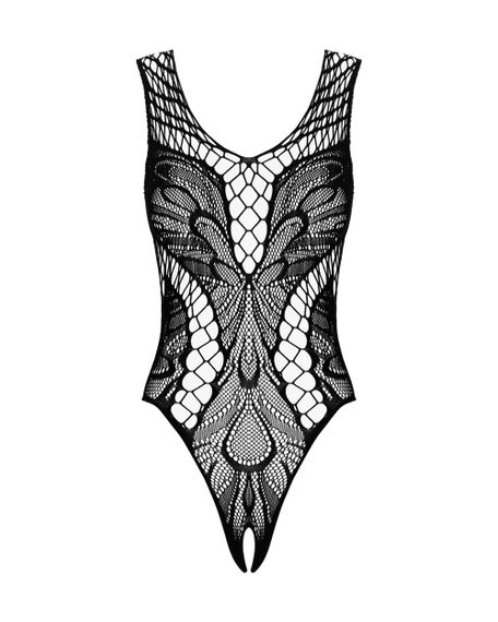 Боді з розрізом Obsessive B138 Чорний S/M/L | Зображення 2