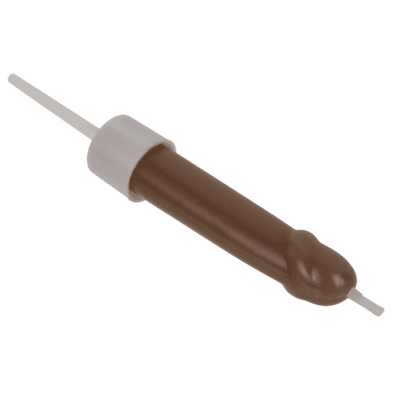 Свічки у вигляді пеніса Penis Candles Brown, 6 шт. Sex Aura | Зображення 1