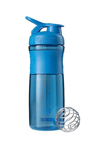 Шейкер спортивний (пляшка) BlenderBottle SportMixer 28oz/820ml Cyan (Original) | Зображення 2