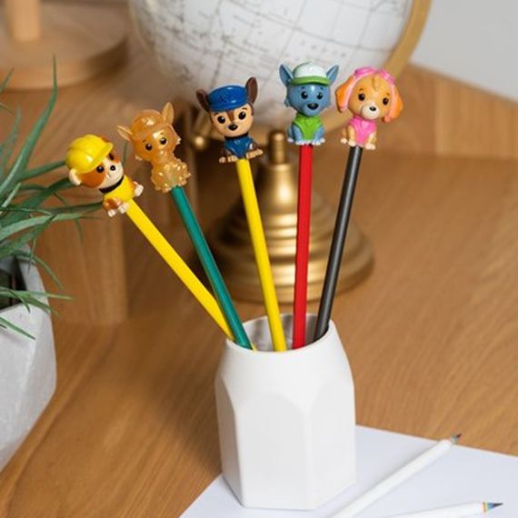 Набір колекційних фігурок-топерів Щенячий патруль Sambro PWP20-3980-KV-FO-1 серії "Bop n Tops" | Зображення 1