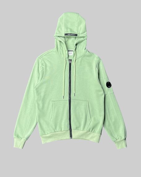 Худі C.P. Company Fleece Zipper Hoodie Light Green XL