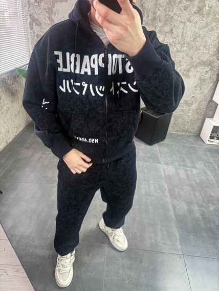 Костюм утеплений зіп худі/штани DRAPP дтф | Зображення 5