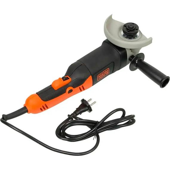 Шліфмашина кутова - болгарка мережева BLACK+DECKER KG1202 | Зображення 2