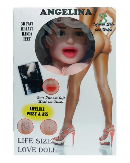 Надувна секс лялька з вібрацією - Angelina 3D sexstyle | Зображення 2