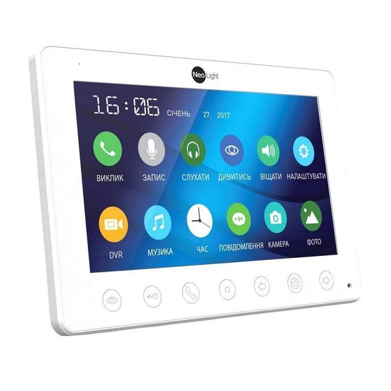 Комплект видеодомофона NeoLight Omega HD и Solo FHD silver | Зображення 5