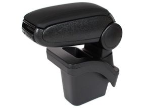 Renault Megane II 2002- підлокітник чорна штучна шкіра + монтажний комплект