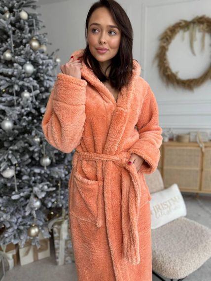 Женский махровый халат (2653/3) 3XL