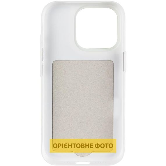 Чохол PC Textile Hybrid with Magnetic Fit для Apple iPhone 16 Pro (6.3") White / Green | Зображення 2