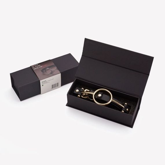 Кляп Roomfun с серебристым кольцом-расширителем, M Sex Aura | Зображення 6