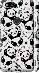 Чохол на Google Pixel 2 Панди "4318m-1075-2448"