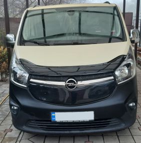 Зимняя накладка на решетку Матовая для Opel Vivaro 2015-2019 гг
