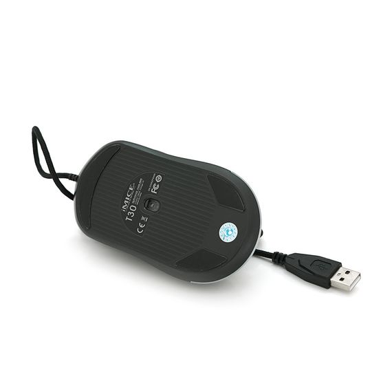 Миша провідна iMICE T30, 6 кнопок, 800/1200/1600/3200 DPI, Led Lighting, 1,5м, Windows XP/Vista/Win7/8/10 Mac OS X, Black, COLOR | Зображення 3