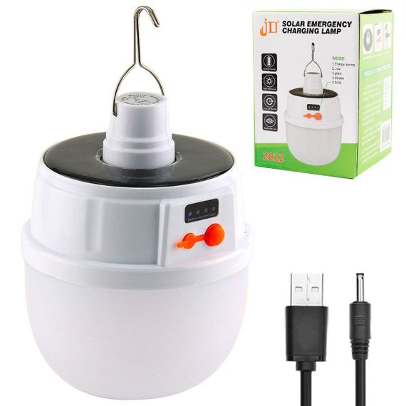 Ліхтар на сонячній батареї для кемпінгу Solar BL-2022 / Акумуляторна підвісна лампа