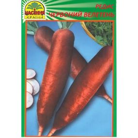 Насіння редису Червоний велетень 3 г (Насіння країни)