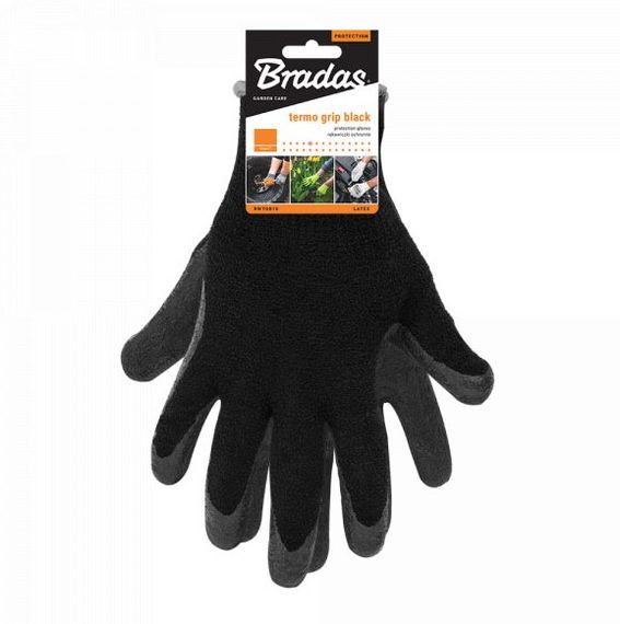 Рукавички захисні Bradas TERMO GRIP BLACK латекс размер 10 RWTGB10 | Зображення 3