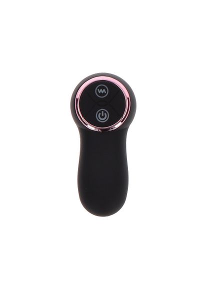 Анальна пробка з вібрацією та фрикціями Toy Joy The Tough, з пультом, синій Sex Aura | Зображення 4