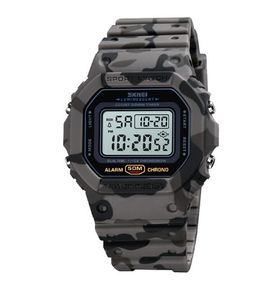 Чоловічий годинник Skmei 1628CMGY Camo gray