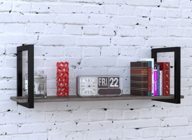 Полка настенная Loft Design PL1-92-16 Дуб Палена