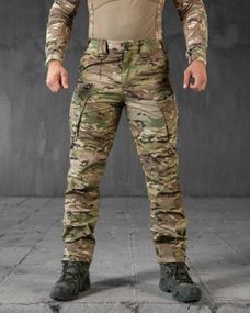 Зимові тактичні штани FROZEN мультикам на флісі НП4907