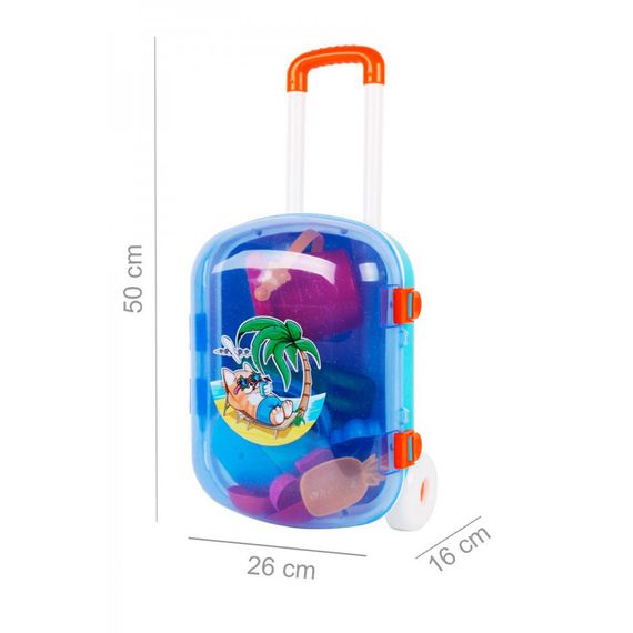 Набор для игры в песочнице ТехноК 6009TXK в чемодане | Зображення 5