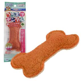 DoggyMan Loofah Bone доггимен кость люфа жувальна іграшка для чищення зубів собак 12х6х1,5 см
