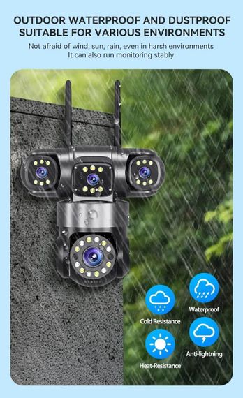 Вулична 20MP IP камера WiFi 4 в 1 S4 HiEasy | Зображення 4