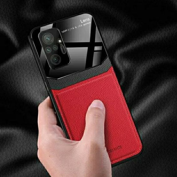 Чохол бампер DELICATE на Xiaomi Redmi Note 10 Pro колір Червоний | Зображення 1