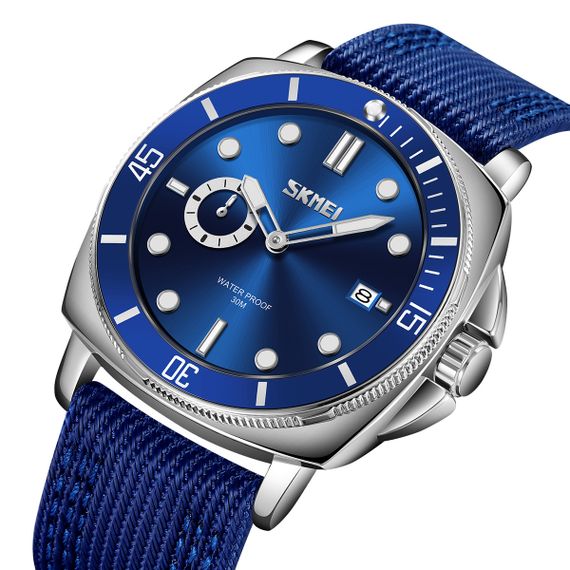 Чоловічий годинник Skmei 9328BU Blue | Зображення 1