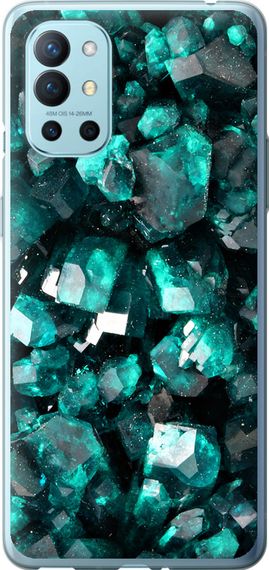 Чехол на OnePlus 9R Кристаллы 2 "3674u-2326-17620"