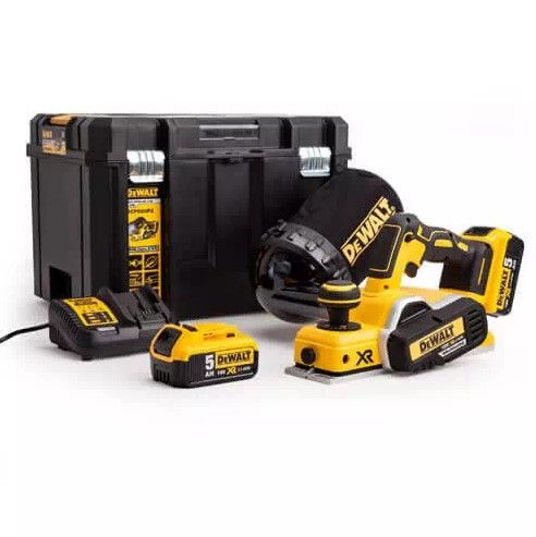Рубанок акумуляторний DeWalt з АКБ та ЗП DCP580P2 | Зображення 6