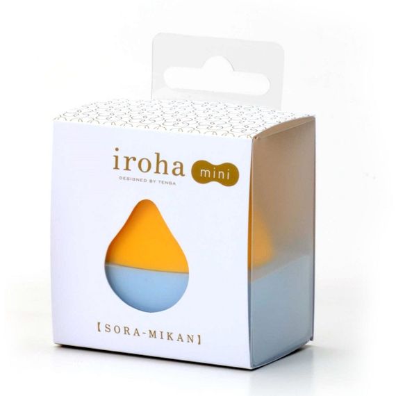 Вібратор для клітора Iroha Mini, жовто-блакитний Sex Aura | Зображення 2