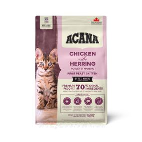 Сухий корм для котят Acana First Feast Kitten з курчам 1.8 кг a71430