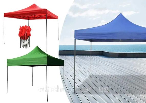 Крыша на шатер-палатку 3х3 м красный | Зображення 4