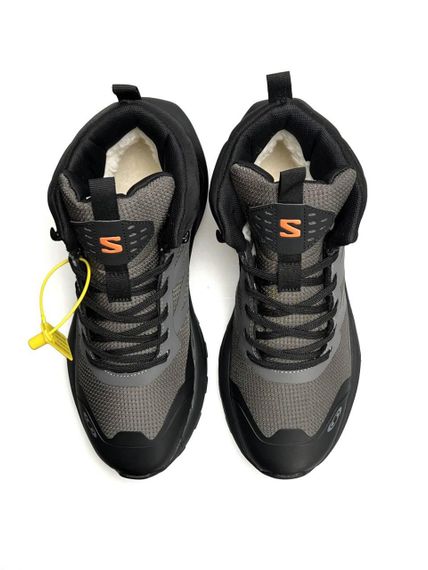 Кросівки зимові  Salomon Elixir Activ Fur Black Taupewood Хутро А4783 44 28 | Зображення 2