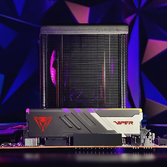 Модуль памяти для компьютера DDR5 64GB (2x32GB) 6000 MHz Viper Venom RGB Patriot (PVVR564G600C36K) | Зображення 5