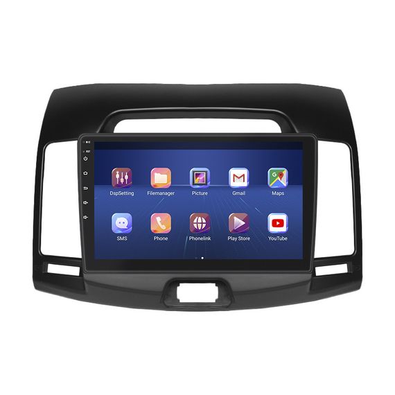 Штатная магнитола Lesko для Hyundai Avante IV 2006-2010 экран 9" 4/64Gb 4G Wi-Fi GPS Top | Зображення 1