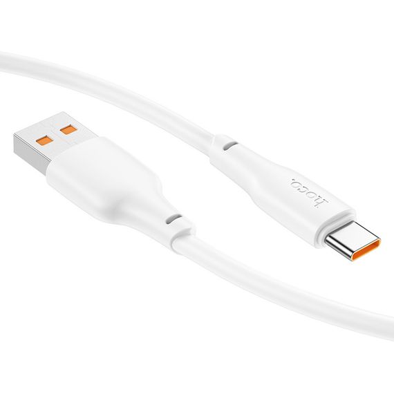 Дата кабель Hoco X93 Force USB to Type-C 27W (1m) White | Зображення 5