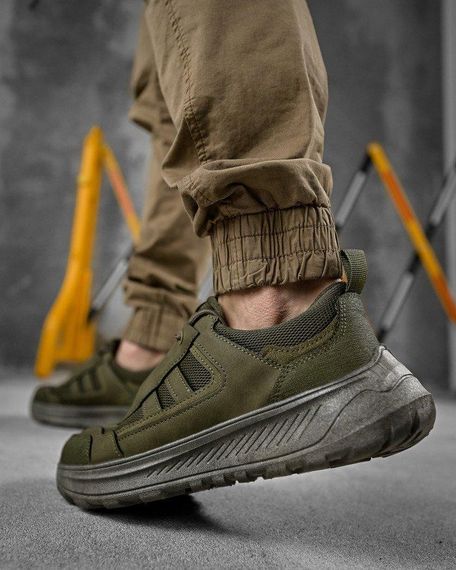 Men's sneakers olive DL6263 | Зображення 1