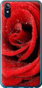 Чехол на Vivo Y91C Красная роза "529u-1762-17620"