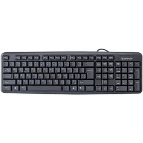 Клавіатура Defender Element HB-520 USB UKR Black (45529) (45529)