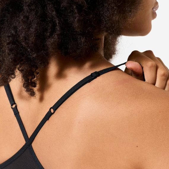 Спортивний топ з низьким рівнем підтримки чорний - L | Зображення 5