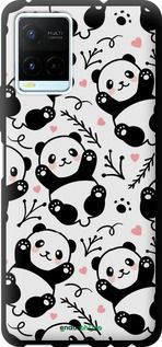 Чохол на Vivo Y21s Панди "4318b-2550-2448"