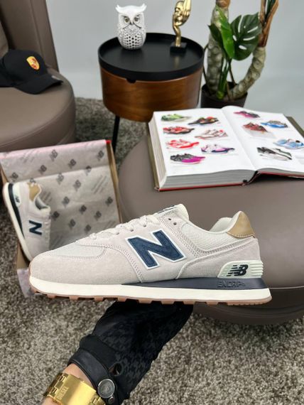 Кросівки New 574 Light Grey Navy , В'єтнам B4206 39 24.5 см