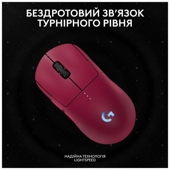 Мишка Logitech G Pro 2 Lightspeed Wireless Magenta (910-007309) | Зображення 9
