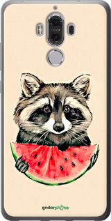 Чохол на Huawei Mate 9 Єнотик з кавуном "4605u-425-2448"