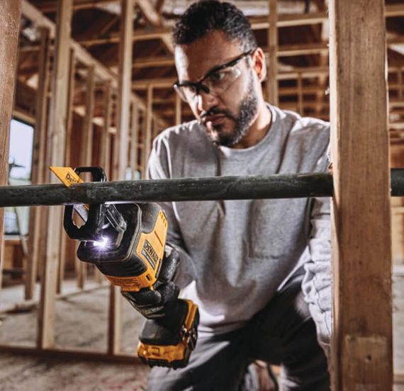 Пила сабельная аккумуляторная 18В бесщёточная DeWALT DCS369NT | Зображення 6