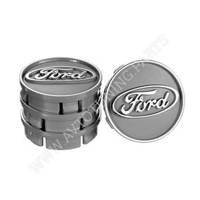 Заглушка колісного диска Ford 60x55 чорний ABS пластик (4шт.) 50040