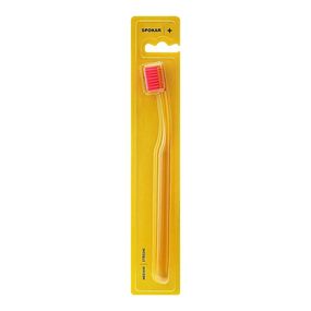 Зубна щітка Spokar 3428 Medium, діаметр щетини 0,15мм., жовта