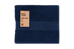 Рушник ARDESTO махровий Benefit, 50х90см, 100% бавовна, темно-синій (ART2450DB)