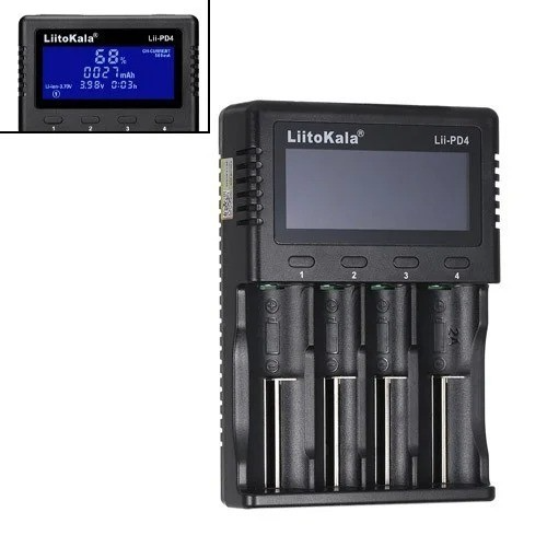 Чотириканальний розумний зарядний пристрій Liitokala Lii-PD4 (sv1169) | Зображення 2